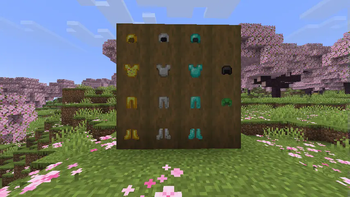 All the retextured armors
