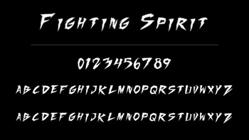 Fighting Spirit Font