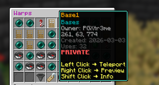 Private Warp
