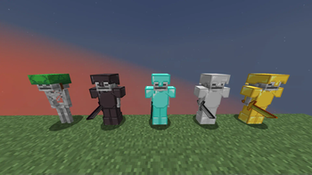 Armor and weapons