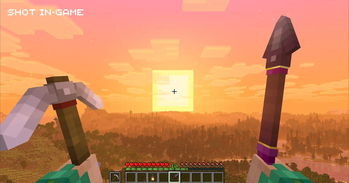 Pickaxe & Spear!