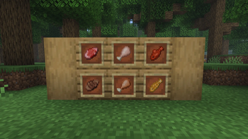 Meats merged into Groups