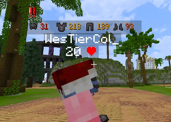 Warning that the armor is about to break