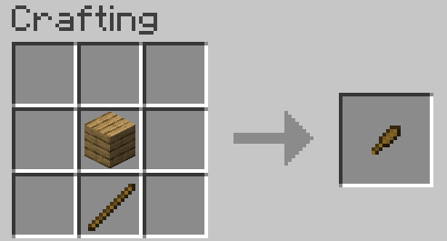wooden dagger