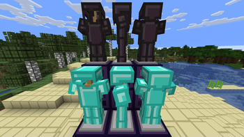 Diamond and Netherite Armor