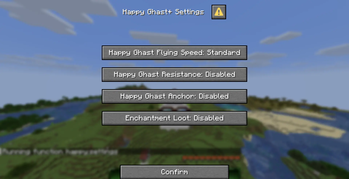 Settings Menu