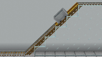 Reinforced ramp rails