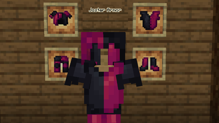 An armour set that gives you a temporary speed boost when low on health, allowing you to escape enemies!