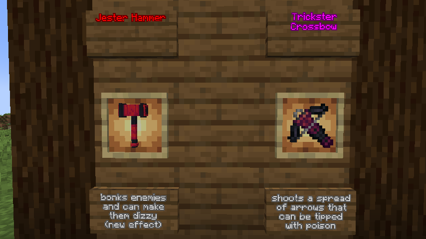 Jester Hammer & Trickster Crossbow