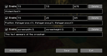 SealyHUD Config