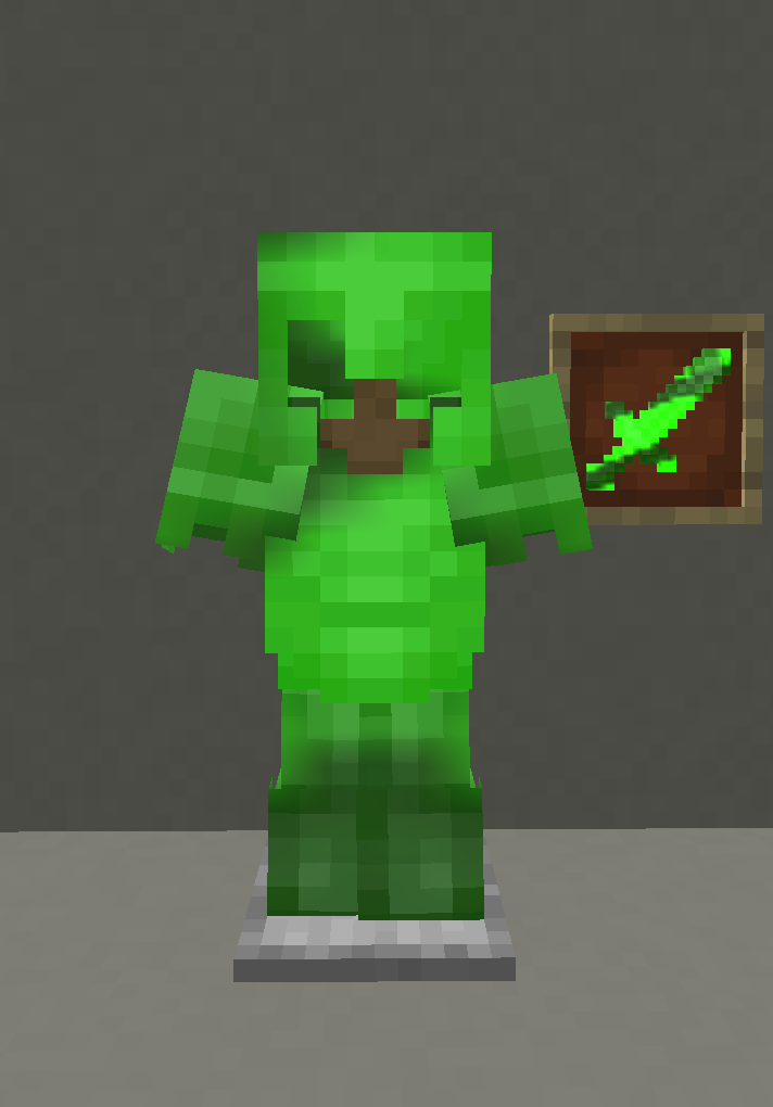 armor and sword