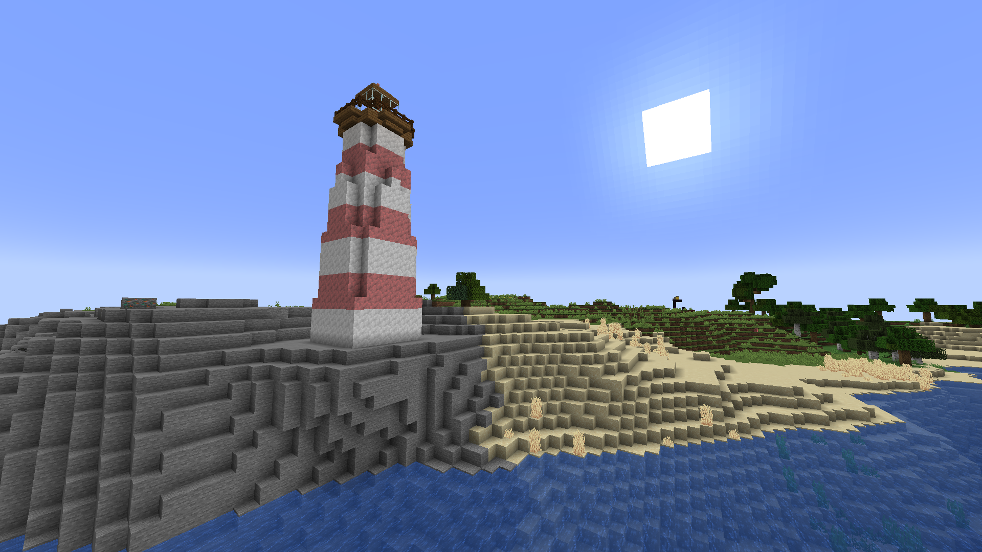 Lighthouse & Beachgrass