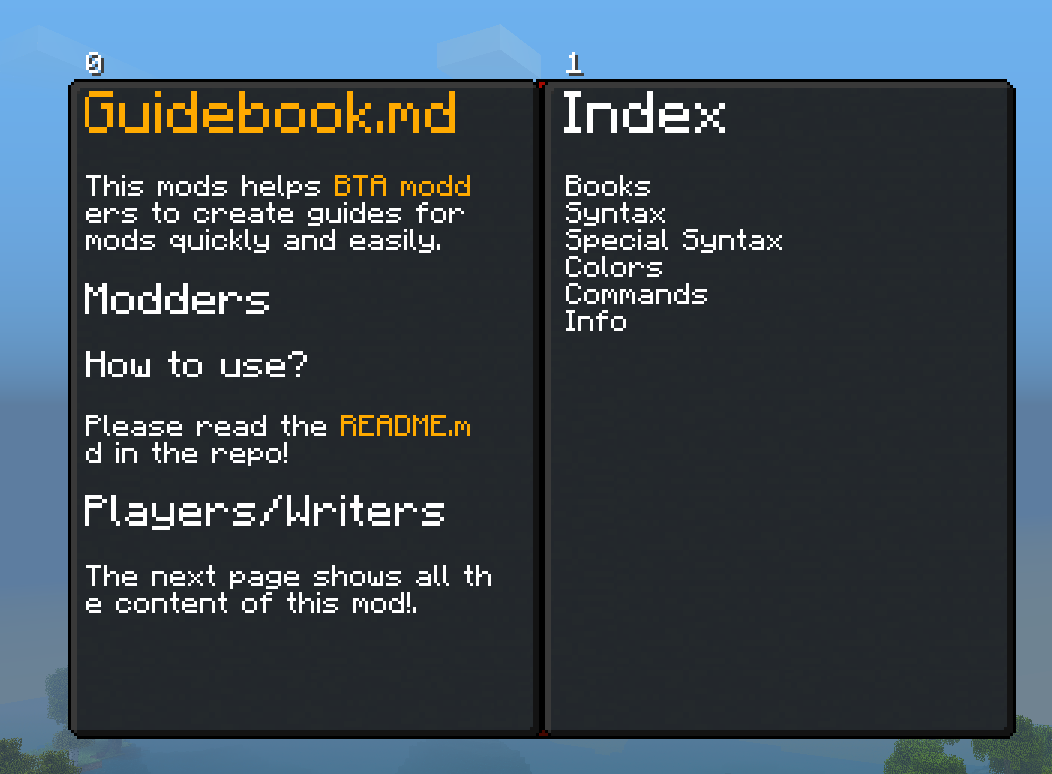 Markdown Example Result