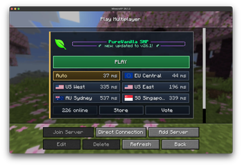 multiplayer menu
