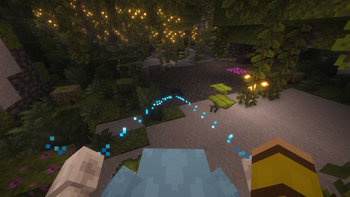 Mining while riding Blastoise