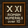 Roman Numerals Over 10