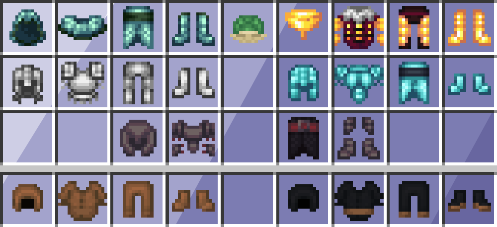Item textures in game