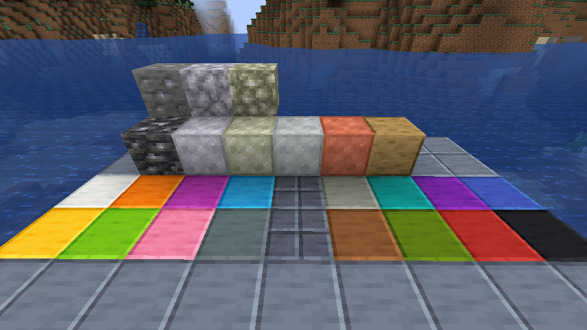 Decorative and miscellaneous blocks in 1.0.0
