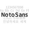 NotoSans font