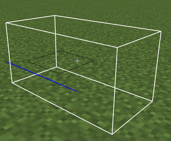 targeting block behind collision entity
