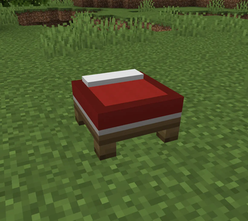 Red Half Bed