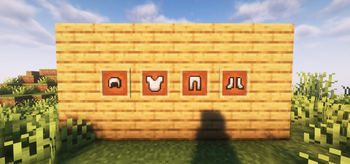 Pixelated Iron armour items