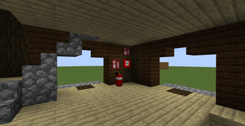 Fire Extinguisher and MCP At A Pillager Outpost