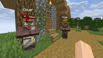 Two Named Villagers