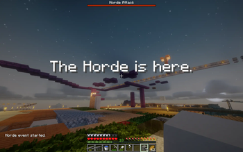 the horde is here