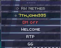 Default Menu