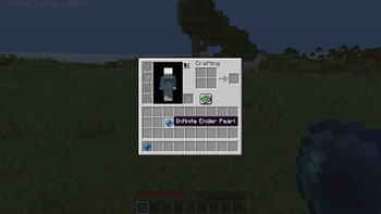Teleportation Only Infinite Ender Pearl Item