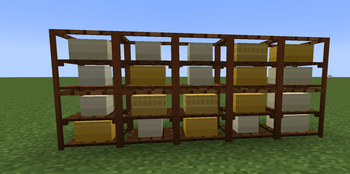 Cheese Aging Rack wall