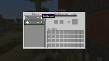 Trading with Villagers