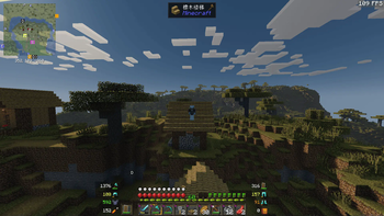 In MinecraftWoow Server