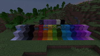 All shulker colors