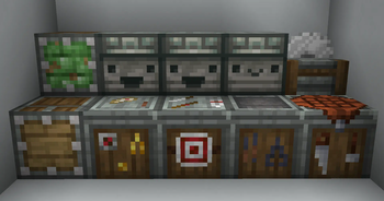 Create Vanilla Minecraft utility blocks preview
