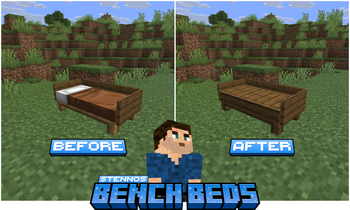 Stennos Bench Beds BEFORE / AFTER