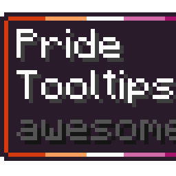 Lesbian Pride Flag Tooltip (Frame-only Alt-BG 5-Color)