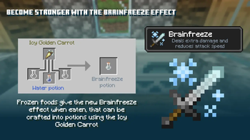 Deal extra damage with the Brainfreeze effect