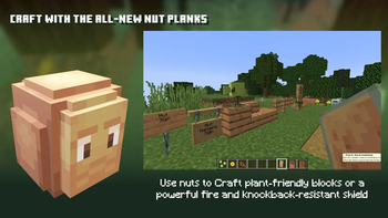 Craft Nut plants and a Nut sword with Wall-nut drops
