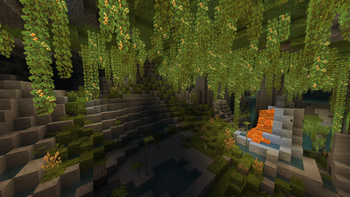 lush caves