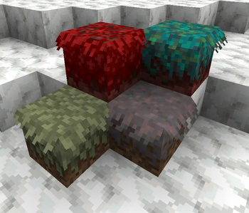 bushy grass blocks