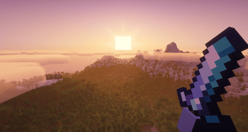 Mountains with 32 chunks 2