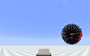 Speedometer interface