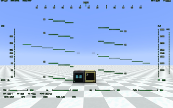 Sample helicopter interface with outline