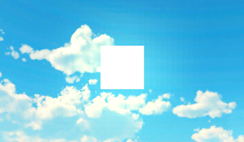 The sky