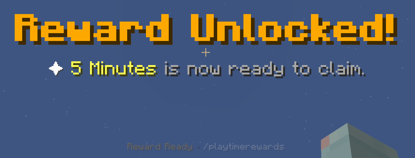 Reward Unlocked Notification