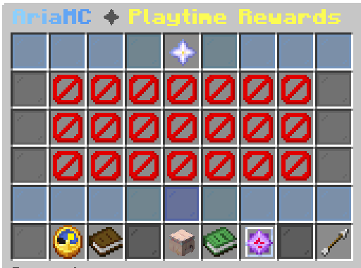 Rewards Menu GUI