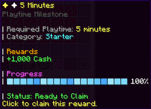 Ready to Claim Reward