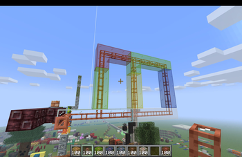 Colored encased pipes